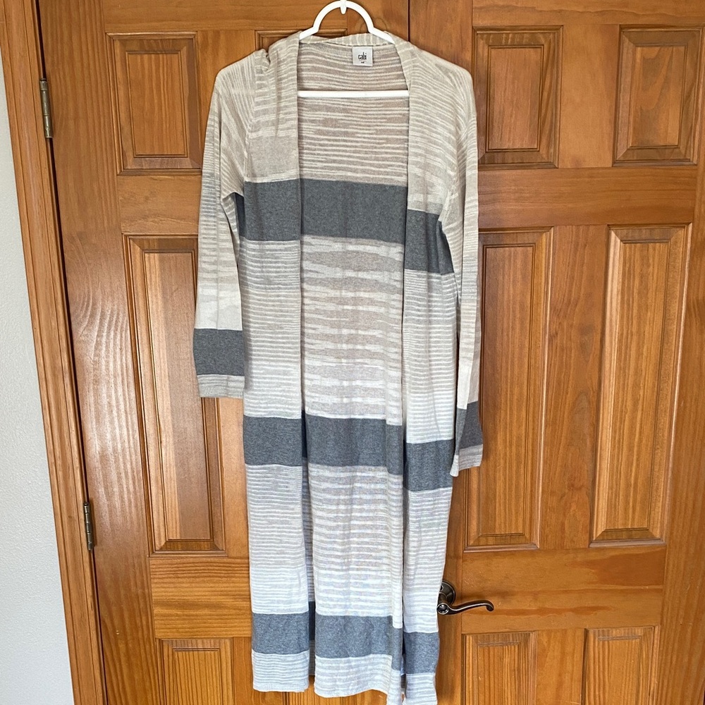 Cabi Extra Long Cardigan Beach Cover Up Size Medium